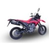 Scarico GPR Furore Nero per Honda Crf 250 M dal 2013 al 2016 omologato
