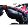 Scarico GPR Furore Nero per Honda Crf 250 M dal 2013 al 2016 omologato
