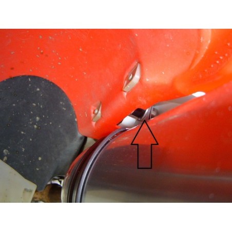 Scarico GPR Furore Nero per Honda Crf 250 R dal 2006 al 2009 omologato