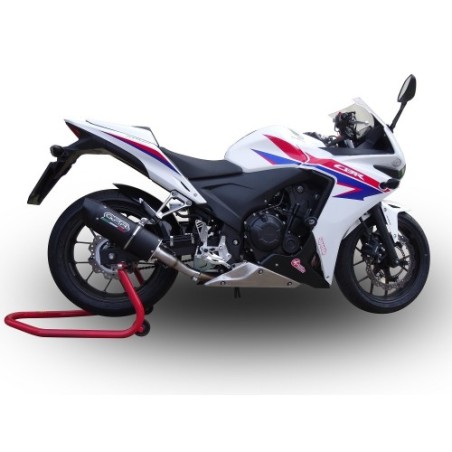 Scarico GPR Furore Nero per Honda Cbr 500 R dal 2022 al 2023 omologato