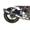 Scarico GPR Furore Nero per Honda Cbf 600 - N dal 2004 al 2007 omologato