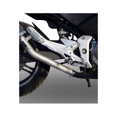Scarico GPR Furore Nero per Honda Cbf 600 - N dal 2004 al 2007 omologato