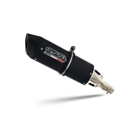 Scarico GPR Furore Nero per Honda Cbr 600 F - Sport dal 2001 al 2007 omologato