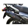 Scarico GPR Furore Nero per Honda Transalp Xl 600 V dal 1996 al 1999 omologato