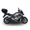 Scarico GPR Furore Nero per Honda Crossrunner 800 Vfr 800 X dal 2011 al 2014 omologato