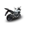 Scarico GPR Furore Nero per Honda Crossrunner 800 Vfr 800 X dal 2015 al 2016 omologato