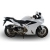 Scarico GPR Furore Nero per Honda Vfr 800 F dal 2014 al 2016 omologato