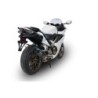 Scarico GPR Furore Nero per Honda Vfr 800 F dal 2014 al 2016 omologato