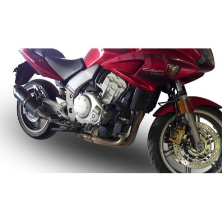 Scarico GPR Furore Nero per Honda Cbf 1000 - ST dal 2006 al 2009 omologato