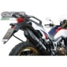 Scarico GPR Furore Nero per Honda Crf 1000 L Africa Twin dal 2015 al 2017 omologato