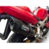 Scarico GPR Furore Nero per Honda Vtr 1000 F Firestorm dal 1997 al 2007 omologato