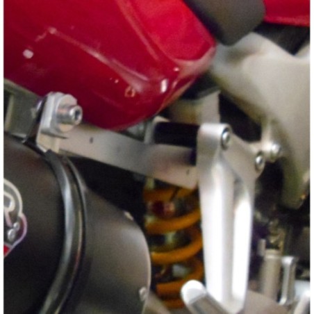 Scarico GPR Furore Nero per Honda Vtr 1000 F Firestorm dal 1997 al 2007 omologato