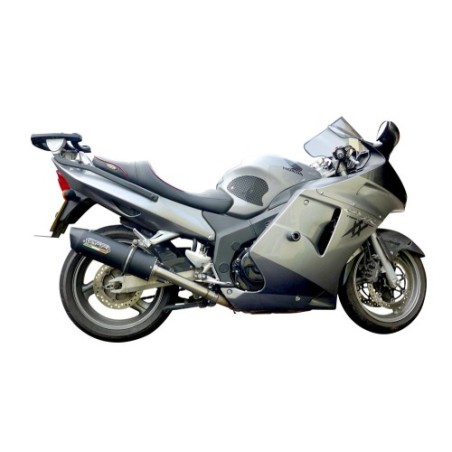 Scarico GPR Furore Nero per Honda Cbr1100XX Superblackbird - X Eleven dal 1997 al 2006 omologato