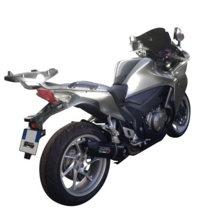 Scarico GPR Furore Nero per Honda Vfr 1200 F I.E. dal 2010 al 2016 omologato