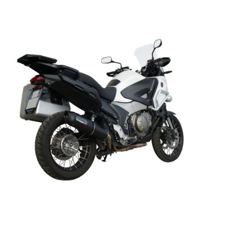Scarico GPR Furore Nero per Honda VFR1200X Crosstourer dal 2011 al 2016 omologato