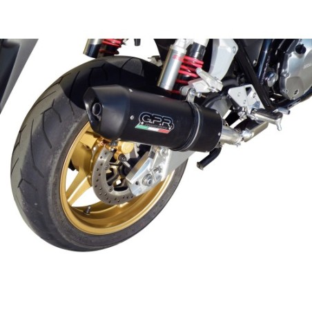 Scarico GPR Furore Nero per Honda Cb 1300 dal 2003 al 2012 omologato