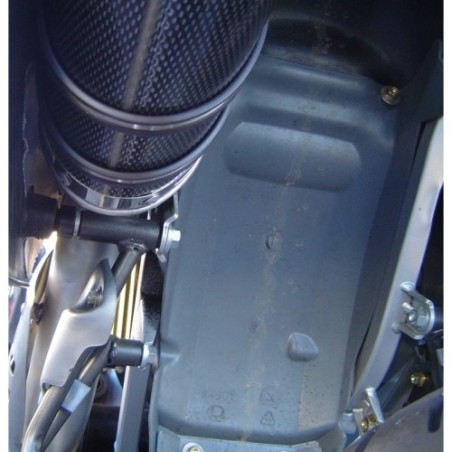 Scarico GPR Furore Nero per Husqvarna TE 410 E - SM 410 dal 2007 al 2009 omologato