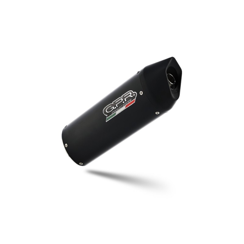 Scarico GPR Furore Nero per Husqvarna TE 410 E - SM 410 dal 2007 al 2009 omologato