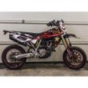 Scarico GPR Furore Nero per Husqvarna Sm - Te 510 R dal 2004 al 2006 omologato