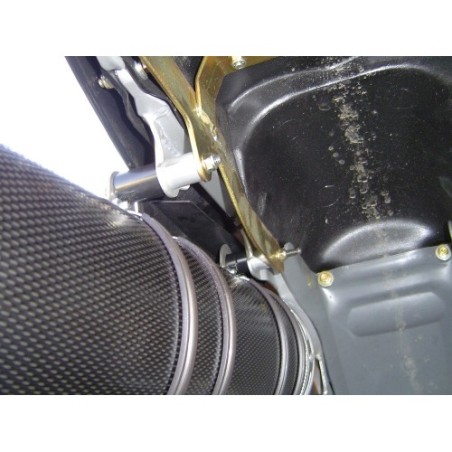 Scarico GPR Furore Nero per Husqvarna TE 610 E - SM 610 dal 2007 al 2009 omologato