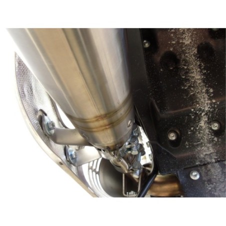 Scarico GPR Furore Nero per Husqvarna TE 630 E - SMS 630 - Smr 630 dal 2010 al 2014 omologato