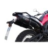 Scarico GPR Furore Nero per Husqvarna TERRA - STRADA TR 650 dal 2013 al 2015 omologato