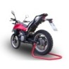Scarico GPR Furore Nero per Husqvarna TERRA - STRADA TR 650 dal 2013 al 2015 omologato