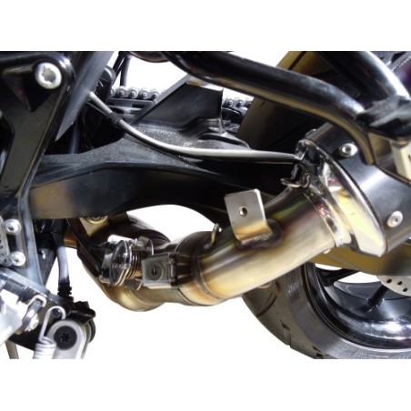 Scarico GPR Furore Nero per Husqvarna Nuda 900 - Nuda 900 R dal 2012 al 2013 racing