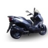 Scarico GPR Furore Nero per Hyosung Comet 650 Gt - R dal 2004 al 2016 omologato