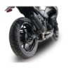 Scarico GPR Furore Nero per Kawasaki Z 300 dal 2014 al 2017 omologato