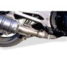Scarico GPR Furore Nero per Kawasaki ER 5 dal 1996 al 2006 omologato