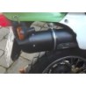 Scarico GPR Furore Nero per Kawasaki Klr 650 dal 1988 al 2005 omologato