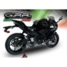 Scarico GPR Furore Nero per Kawasaki Ninja 650 dal 2017 al 2020 omologato