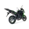 Scarico GPR Furore Nero per Kawasaki Versys 650 dal 2021 al 2022 omologato
