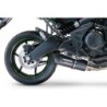 Scarico GPR Furore Nero per Kawasaki Versys 650 dal 2021 al 2022 omologato