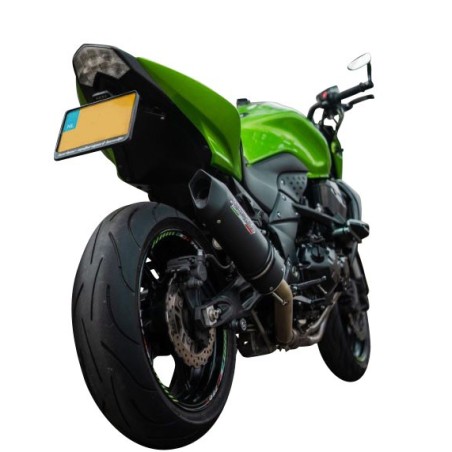 Scarico GPR Furore Nero per Kawasaki Z 750 - R dal 2007 al 2014 omologato