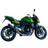 Scarico GPR Furore Nero per Kawasaki Z 750 - R dal 2007 al 2014 omologato