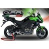 Scarico GPR Furore Nero per Kawasaki Versys 1000 I.E. dal 2011 al 2013 omologato
