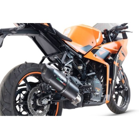 Scarico GPR Furore Nero per KTM Rc 125 dal 2021 al 2024 racing