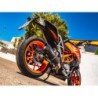 Scarico GPR Furore Nero per KTM Rc 125 dal 2021 al 2024 racing
