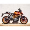 Scarico GPR Furore Nero per KTM Duke 200 dal 2012 al 2020 omologato