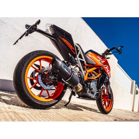 Scarico GPR Furore Nero per KTM Duke 200 dal 2012 al 2020 omologato