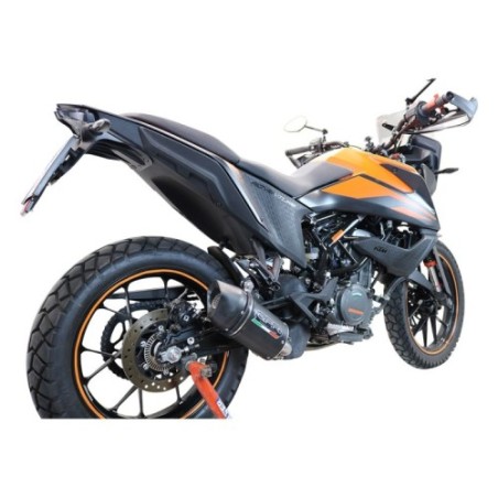 Scarico GPR Furore Nero per KTM Adventure 250 dal 2020 al 2024 racing