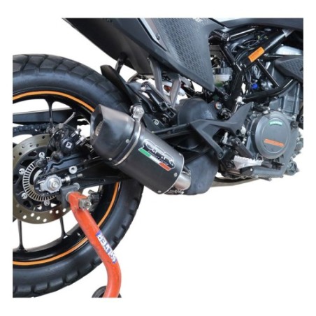 Scarico GPR Furore Nero per KTM Adventure 250 dal 2020 al 2024 racing