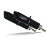 Scarico GPR Furore Nero per KTM Lc4 Smc 625 dal 2005 al 2006 omologato