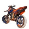 Scarico GPR Furore Nero per KTM EGS Adventure - LC4 dal 1999 al 2003 omologato