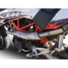 Scarico GPR Furore Nero per KTM Enduro 690 R dal 2007 al 2016 omologato