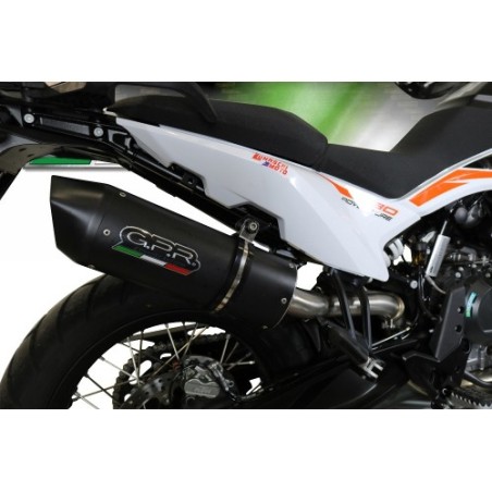 Scarico GPR Furore Nero per KTM Adventure 790 dal 2018 al 2020 racing