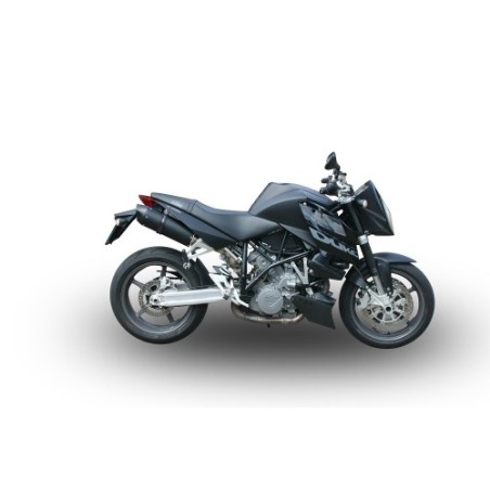 Scarico GPR Furore Nero per KTM Superduke 990 - R ( LC8) dal 2004 al 2012 omologato