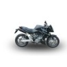 Scarico GPR Furore Nero per KTM Superduke 990 - R ( LC8) dal 2004 al 2012 omologato